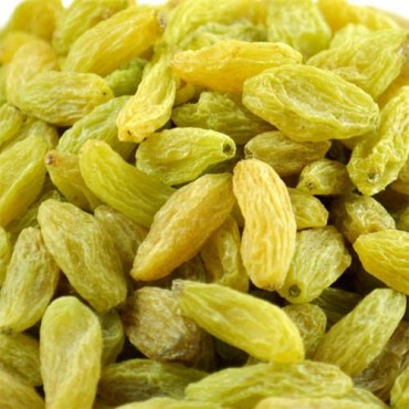 Organic Green Dry Grapes (Long) (Raisins) (Afganistan) - 250 gms